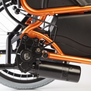 Ročica za prestavitev elektromotornega pogona v prosti tek
