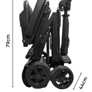 Zložljiv električni skuter za invalide